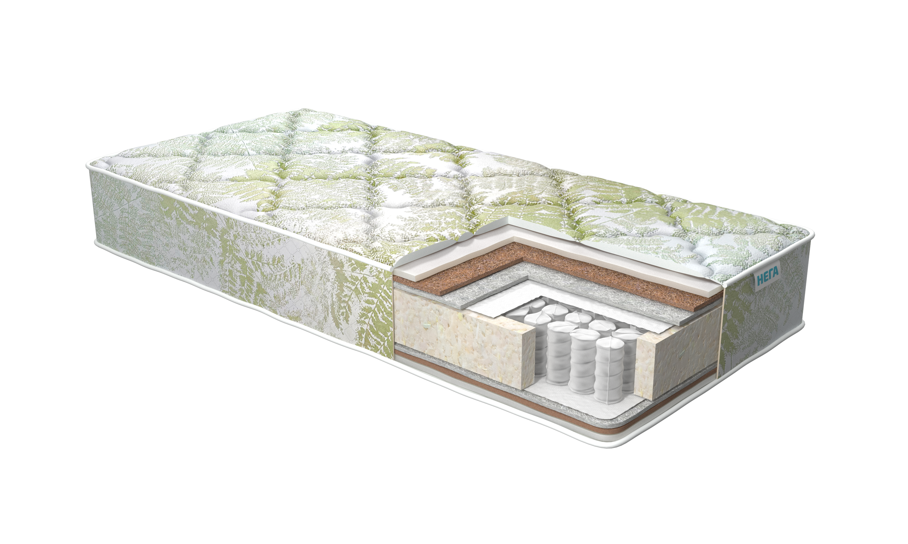 Пружинные матрасы серии Natura